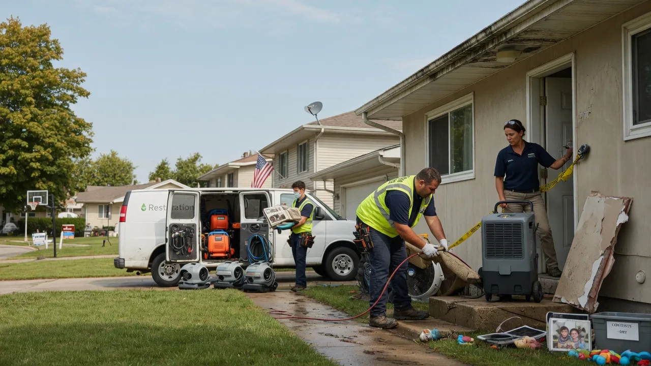 Water Damage Restoration in Covington, MI near me